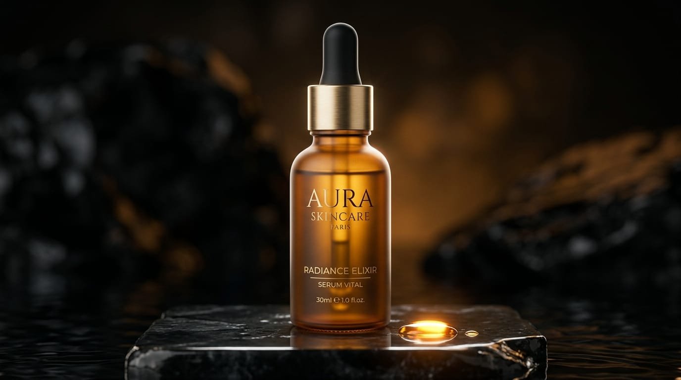 Aura Luxury Cosmetic & Bottle CGI — 3D Visuals & CGI